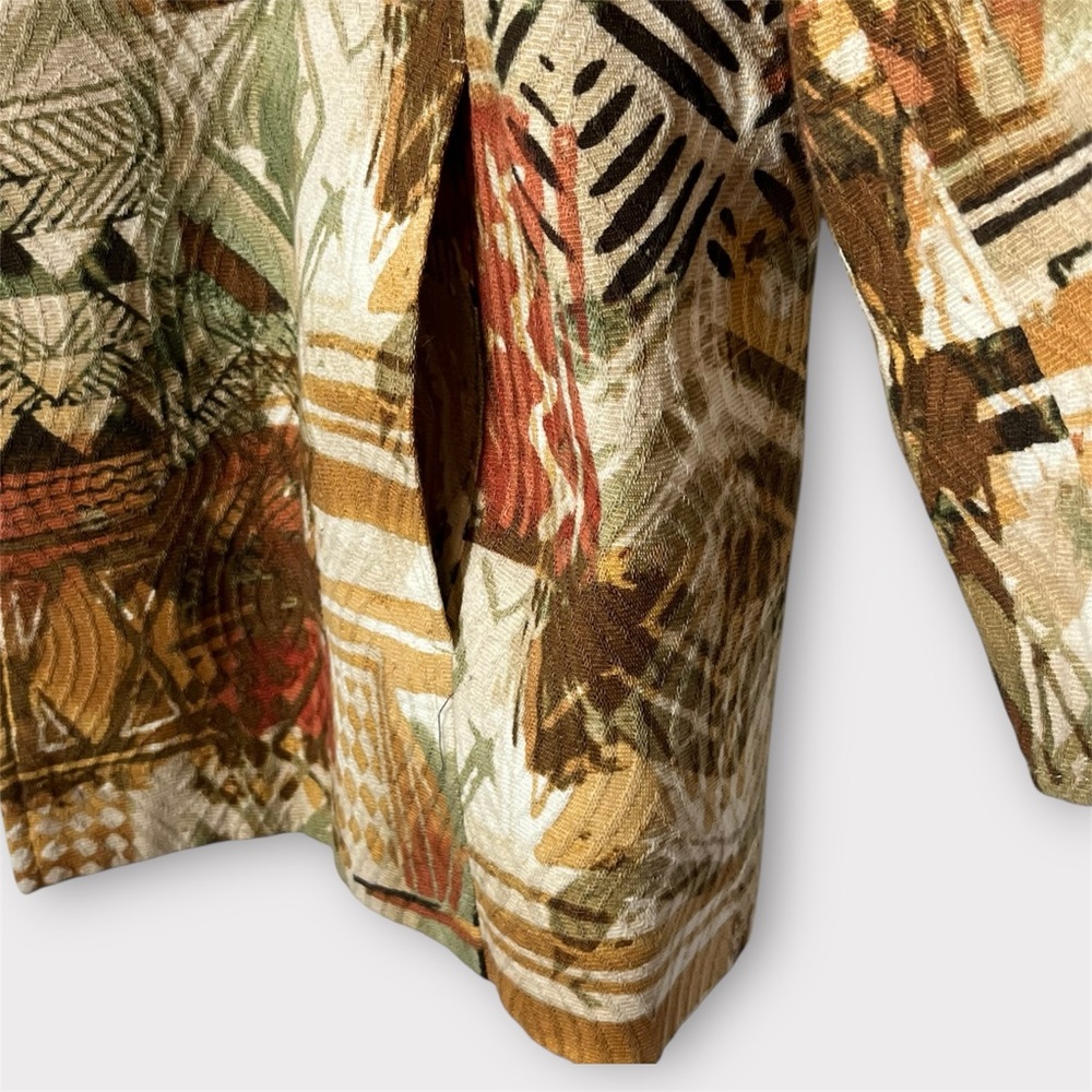 Vintage Abstract Patterned Jacket - Picture 5 of 10